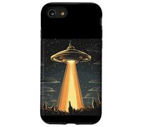 Divertenti travi UFO Outfit per gli amanti della birra e degli alieni ubriachi Custodia per iPhone SE (2020) / 7 / 8