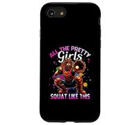Divertenti tutte le belle ragazze si accovacciano come questo softball Catcher Custodia per iPhone SE (2020) / 7/8