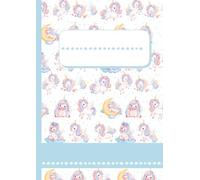 DIVERTIBOOKS - Cuaderno A4 con Pauta Montessori 3,5 mm - Libreta de Caligrafía y Escritura para Niños de 5 a 8 Años - Modelo Unicornios: El cuaderno ... cursos de primaria: grande, claro y motivador