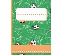 DIVERTIBOOKS - Cuaderno A5 con Pauta Montessori 5 mm - Libreta de Caligrafía y Escritura para Niños de 3 a 6 Años - Modelo Fútbol: El cuadernillo ... cursos: claro, motivador y fácil de usar