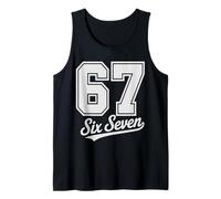 Divertimento 67 Meme 6 7 Gen Alpha Slang Tendenza Sei Sette Uomini Donne Canotta