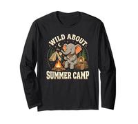 Divertimento all'aperto con Elefanti al Wild About Summer Camp Maglia a Manica