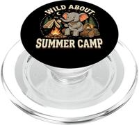 Divertimento all'aperto con elefanti al Wild About Summer Camp PopSockets PopGrip per MagSafe