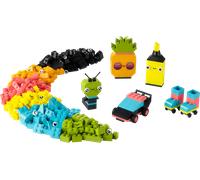 Divertimento creativo - Neon LEGO® Classic 11027