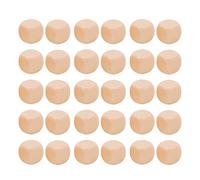 Divertimento da dadi vuoti set 30pcs dici rotonde per il puzzle fai -da -te perdi a 6 lati per giochi da tavolo materio di apprendimento in matematica 16x16x16mm (Beige)
