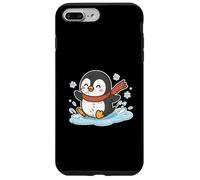 Divertimento invernale con pinguino scorrevole Custodia per iPhone 7 Plus/8 Plus