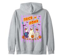 Divertimento per Halloween con Trick or Honk Spooky Ducks Felpa con Cappuccio