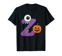 Divertimento per Halloween con Zucca Z Monster Eye Maglietta