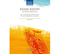 Divertimento pour saxophone alto et piano. Libro + Parte(s)