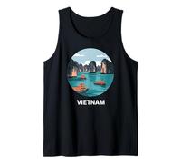Divertimento Viaggio Viaggio, Vintage Ha Long Bay Avventura Canotta