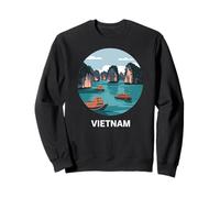 Divertimento Viaggio Viaggio, Vintage Ha Long Bay Avventura Felpa
