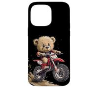 Divertitevi con questo orsacchiotto da motocross Custodia per iPhone 14 Pro Max