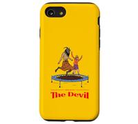 Divertiti a saltare con il diavolo (divertente grafica di Satana) Custodia per iPhone SE (2020) / 7/8