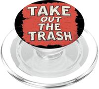 Divertiti con il motto della spazzatura per un look alla moda PopSockets PopGrip per MagSafe