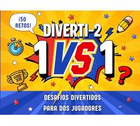 DIVERTOBOOKS - Diverti-2 - Libro de Juegos para Dos Personas: Pasatiempos, Juegos y Retos Divertidos para Parejas, Amigos y Hermanos: Actividades, ... para compartir entre dos personas.
