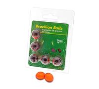 DIVERTY SEX 5 BRAZILIAN BALLS EXPLOSION DE AROMAS GEL INTIMO - FRESA Y CHOCOLATE