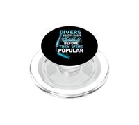 Dives Wearing Masks Before They Were Popular Fun Scuba Dive PopSockets PopGrip per MagSafe