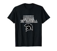 Divide et impera Divide and Conquer Regola Camicia Latina Maglietta