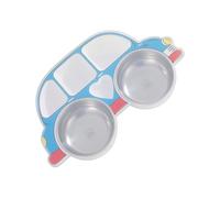 Divided Plates for Kids Stainless Steel Divided Lightweight Cute Bowl