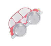 Divided Plates for Kids Stainless Steel Divided Lightweight Cute Bowl