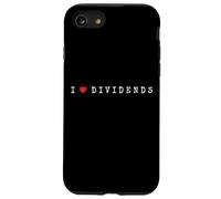 Dividendi I Love Dividends che amo Azioni Trading in Borsa Custodia per iPhone SE (2020) / 7/8