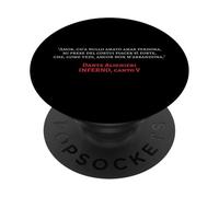 Divina Commedia Inferno Amor ch'a nullo amato Dante PopSockets PopGrip Adesivo