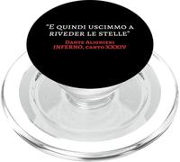 Divina Commedia Inferno Riveder le stelle Dante Alighieri PopSockets PopGrip per MagSafe