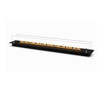 Bruciatore a incasso per camino a bioetanolo nero da 150 DF1500VBLACK