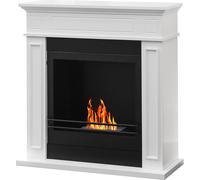 Divina Fire Camino a Bioetanolo da Terra Bruciatore da 1.2 L Bianco DF87058