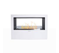 Divina Fire Camino a bioetanolo da Terra per Interno Esterno Giotto S Bianco 100x30x70