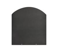 Divina Fire Pedana Salvapavimento per Stufe a Legna e Pellet in Acciaio 100x90