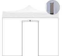 Divina Garden Telo Laterale 3x2mt Impermeabile Gazebo MARKET-PRO DG104132 Bianco