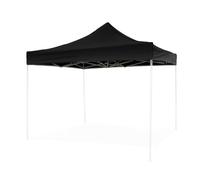 Divina Garden Telo Tetto Nero 3x3 Impermeabile per Ricambio Gazebo Richiudibile Eg49483