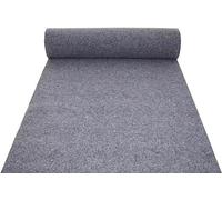 Divina Home Tappeto Moquette Guida Passatoia per Interno Esterno Grigia H 1 X 30 Mt