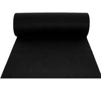 Divina Home Tappeto Moquette Guida Passatoia per Interno Esterno Nera H 1 X 30 Mt