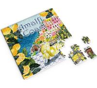 Divina Italian Design, Puzzle 100 Pezzi, 20 x 20 cm, Souvenir Collezione Italia, Paesaggi Suggestivi, Per Tutte le Età (AMALFI COAST - cod. VAR92#2)