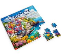 Divina Italian Design, Puzzle 100 Pezzi, 20 x 20 cm, Souvenir Collezione Italia, Paesaggi Suggestivi, Per Tutte le Età (Cinque Terre - cod. VAR91#5)