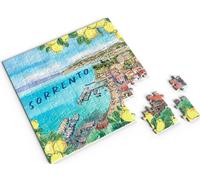 Divina Italian Design, Puzzle 100 Pezzi, 20 x 20 cm, Souvenir Collezione Italia, Paesaggi Suggestivi, Per Tutte le Età (Sorrento - cod. VAR97)