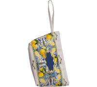 DIVINA Pochette Stampata Costa, Design Mediterraneo, 24x15 cm - POC 2020 - BAG 106 (Design 14)