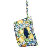 DIVINA Pochette Stampata Costa, Design Mediterraneo, 24x15 cm - POC 2020 - BAG 106 (Design 7)