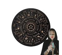 Divination Board Decision Making Fortune Telling Swinging Dowsing Tool | Comunicazione Spirituale Decorazioni Casa Spirito Comunicazione Divinazione Parlare Gioco da Tavolo per Principianti Famiglia