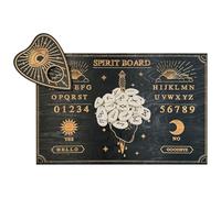 Divinazione della Carta Pendolo - Boarden Legno 20x30x1cm, Strumento di Ouija, Tavola Mistica con Lettere e Numeri | Accessorio di Gioco per Forniture di Streghe, Decorazioni