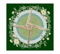Divinazioni tovaglia coniglio modello lunare astrologia tarocchi tovaglia altari tessuto divinità gioco da tavolo accessorio