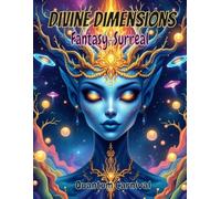 Divine Dimensions: Fantasy-Surreal Coloring for Spiritual Rebels and Visionary Souls