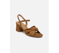 Divine Factory - QL4825_CAMEL Marrone - Sandali e scarpe aperte 40 Marrone