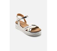Divine Factory - TX5023 Argento - Sandali e scarpe aperte 40 Argento