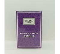 DIVINE - FLOWER EDITION AMBRA Profumo per Uomo Donna Eau De Toilette, Profumazione a Lunga Durata, Formato da 100 ML