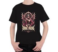 Divine Machine Seraph 09 Anime Japan Y2K - Maglietta per bambini, Nero , 116