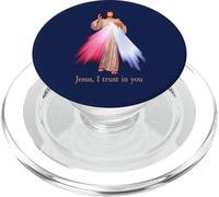 Divine Mercy Jesus I trust in You PopSockets PopGrip per MagSafe