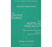 Divine Names And Mystical Theology Book NUOVO